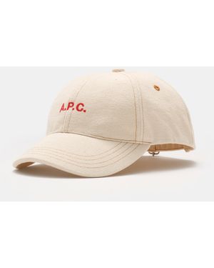 A.P.C. Baseball-Cap 'Charlie' - Natur