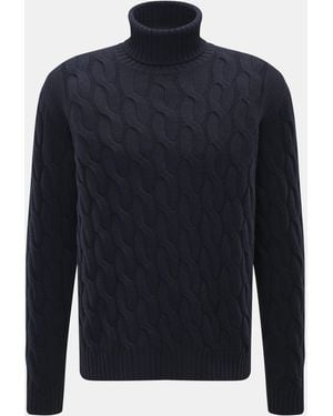 Moorer Rollkragenpullover 'Gordon' - Blau
