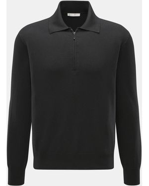 The Row Strickpolo 'Miranne' - Schwarz