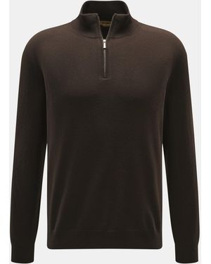 Moorer Cashmere Troyer 'Terni-Wy' - Schwarz