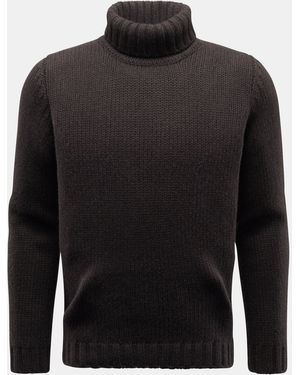 von Braun Cashmere Rollkragenpullover - Schwarz