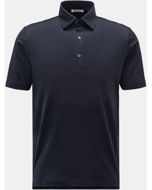 STEFAN BRANDT Jersey-Poloshirt 'Luis' - Blau