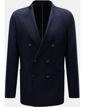 Windsor. Merino Sakko 'Salernos' - Blau