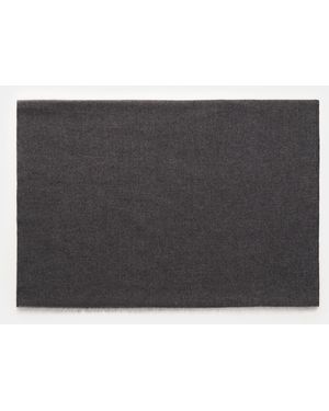Piacenza 1733 Cashmere Schal Meliert - Schwarz
