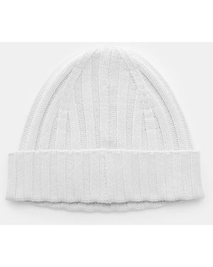 von Braun Cashmere Mütze - Weiß