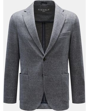 Circolo 1901 Jersey-Sakko Kariert - Grau
