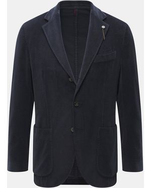 Santaniello Cord-Sakko - Blau