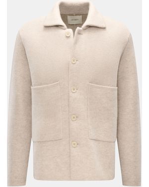 Lisa Yang Cashmere Cardigan 'Louis' - Natur