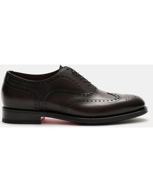 Santoni Oxford 'Collin' - Schwarz
