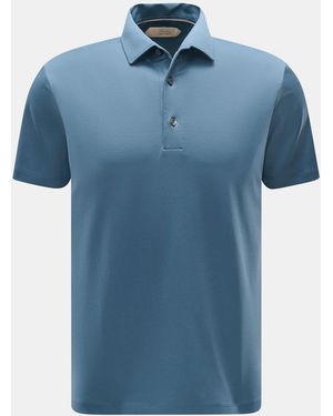 Aurélien Jersey-Poloshirt - Blau