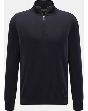 Moorer Cashmere Troyer 'Terni-Wy' - Blau
