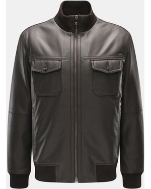 Windsor. Lederblouson 'Bassano' - Schwarz