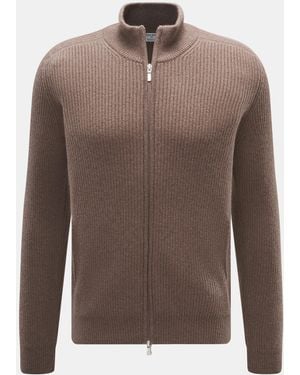 Gran Sasso Cashmere Strickjacke - Braun
