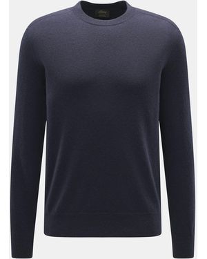 Brioni Cashmere Rundhalspullover - Blau