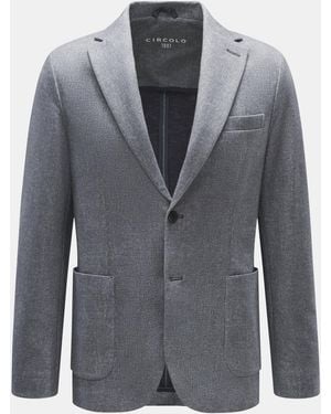 Circolo 1901 Jersey-Sakko Gemustert - Grau