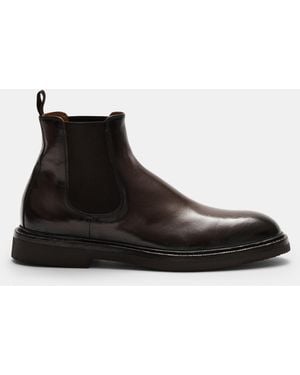 Officine Creative Chelsea Boot 'Dude Flexi' - Schwarz