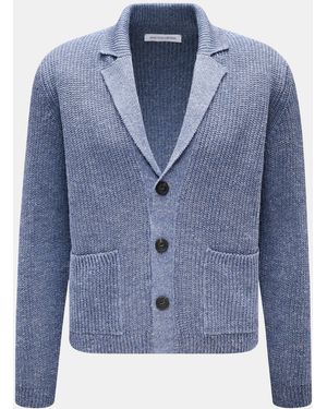 Iris Von Arnim Cardigan 'Larion' Meliert - Blau