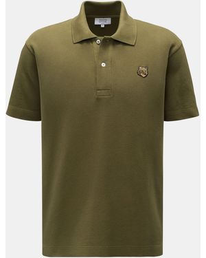 Maison Kitsuné MAISON KITSUNÉ Poloshirt 'Bold Fox' - Grün