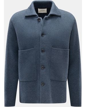 Lisa Yang Cashmere Cardigan 'Louis' - Blau