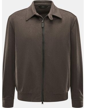 Brioni Cashmere Blouson - Braun