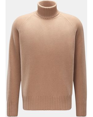 Doppiaa Rollkragenpullover 'Aamalia' - Natur