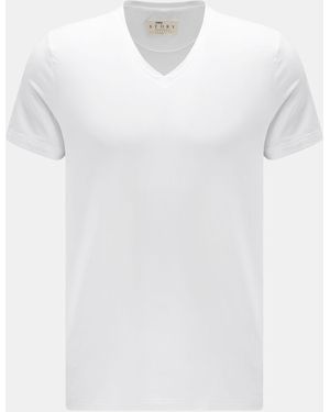 Mey Story V-Neck T-Shirt - Weiß