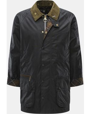 Barbour Wachsjacke 'Beaufort Icons' - Schwarz
