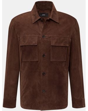Arma Velourslederjacke 'Mex' - Braun