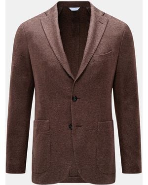 Boglioli Strickblazer Meliert - Braun