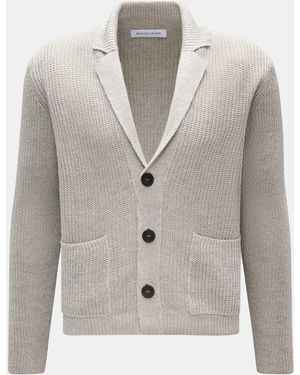 Iris Von Arnim Cardigan 'Larion' Meliert - Grau
