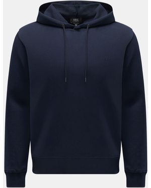 A.P.C. Kapuzenpullover 'Standard' - Blau