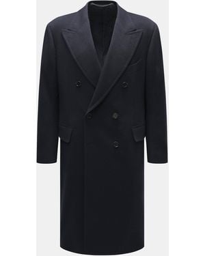 Cesare Attolini Cashmere Mantel - Schwarz