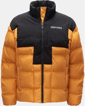 Marcelo Burlon Steppjacke 'Cross Block Puffer' - Orange