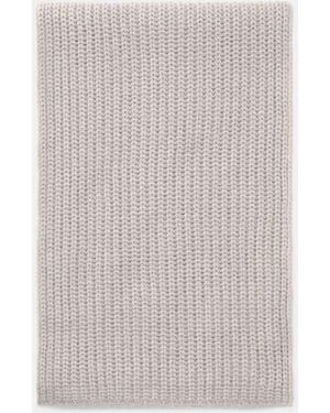Iris Von Arnim Cashmere Schal 'Collin' Meliert - Weiß