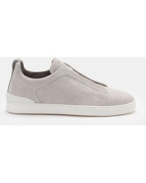 ZEGNA Slip-On-Sneaker 'Triple Stitch' - Mehrfarbig