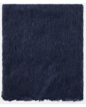 Fedeli Cashmere Tuch 'Yeti' - Blau