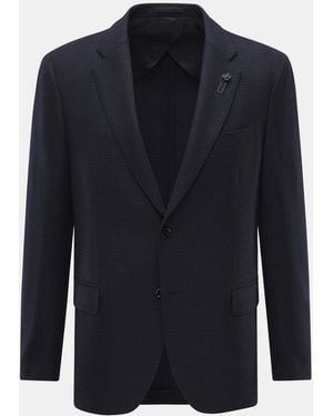 Lardini Sakko/Schwarz Kariert - Blau