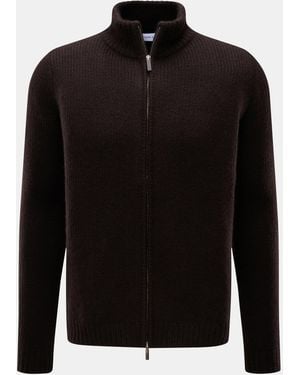 Iris Von Arnim Cashmere-Seide Strickjacke 'Felias' - Schwarz