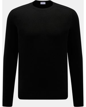 von Braun Cashmere Rundhalspullover - Schwarz