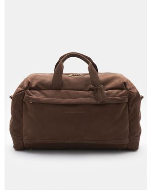 Brunello Cucinelli Weekender - Braun