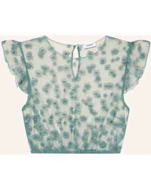 LIMBERRY Dirndlbluse SIERRA - Blau