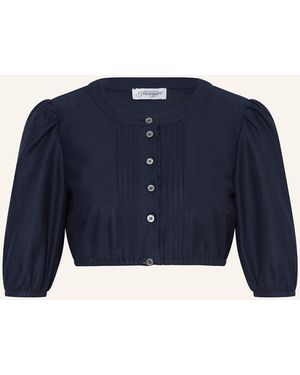 Grasegger Dirndlbluse EMMA - Blau
