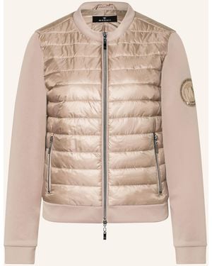 Monari Steppjacke im Materialmix - Natur