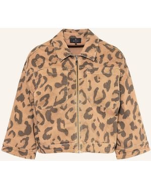 Monari Jeansjacke mit 3/4-Arm - Natur