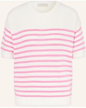 CATNOIR Strickshirt mit Leinen - Pink
