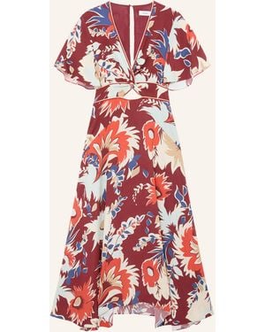 Reiss Kleid ASHA mit Cut-outs - Rot