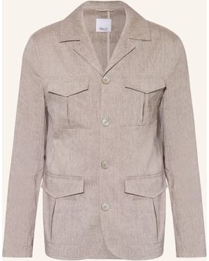 Paul Smith Overshirt mit Leinen - Mehrfarbig