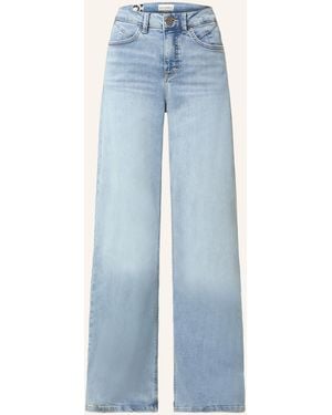 OPUS PANTS Wide Leg Jeans MELLY COOL - Blau