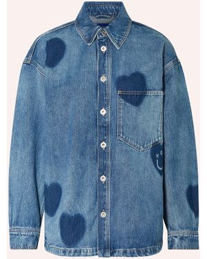 HUGO Jeans-Overshirt GARESA - Blau