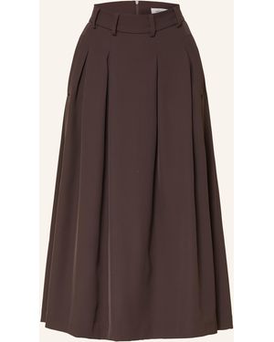 co'couture Faltenrock ALINICC - Braun